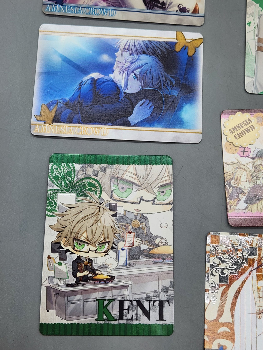 Amnesia Crowd Japanese Trading Card Lot Kent Anime Cards Promo Insert Cards...
