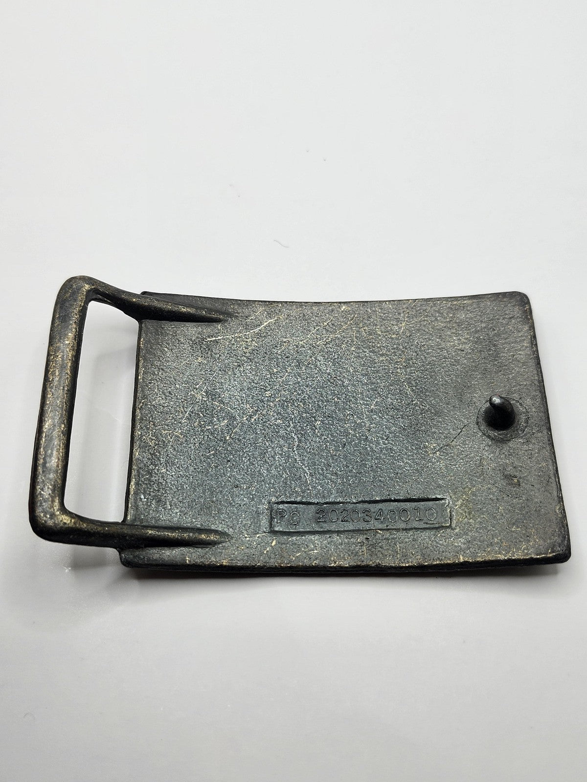 Ford Henry Ford Model T Belt Buckle Mens Gold Metal Rectangular Western Logo
