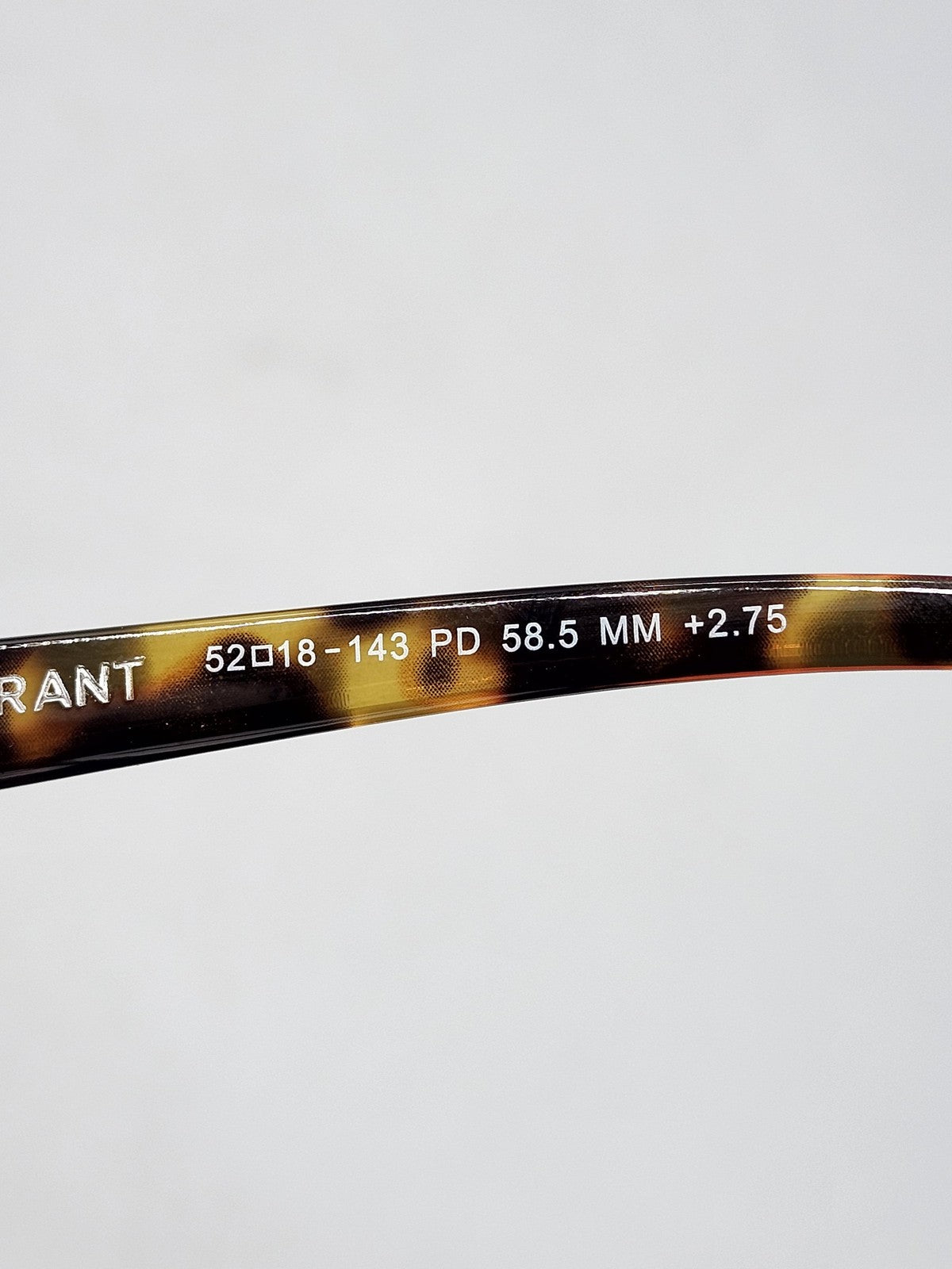 Foster Grant Reading Eyeglasses +2.75 Tortoise Pink Womens Monroe PL0121 Square