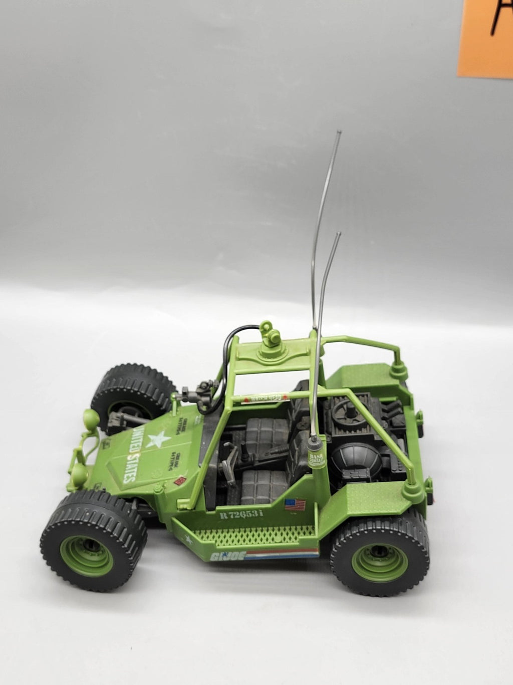 Vintage 1985 G.I. Joe A.W.E. Striker Vehicle Car Hasbro Plastic Toy Green Loose