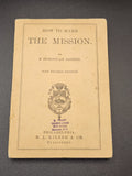 Vintage 1897 “How To Make The Mission” Catholic Religious Booklet Dominican