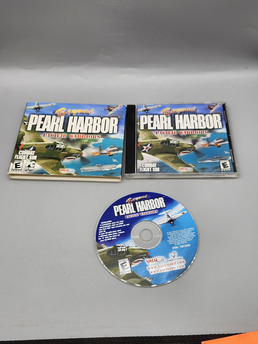 Beyond Pearl Harbor Pacific Warriors Rio PC CD-ROM Game ValuSoft E Flight Sim