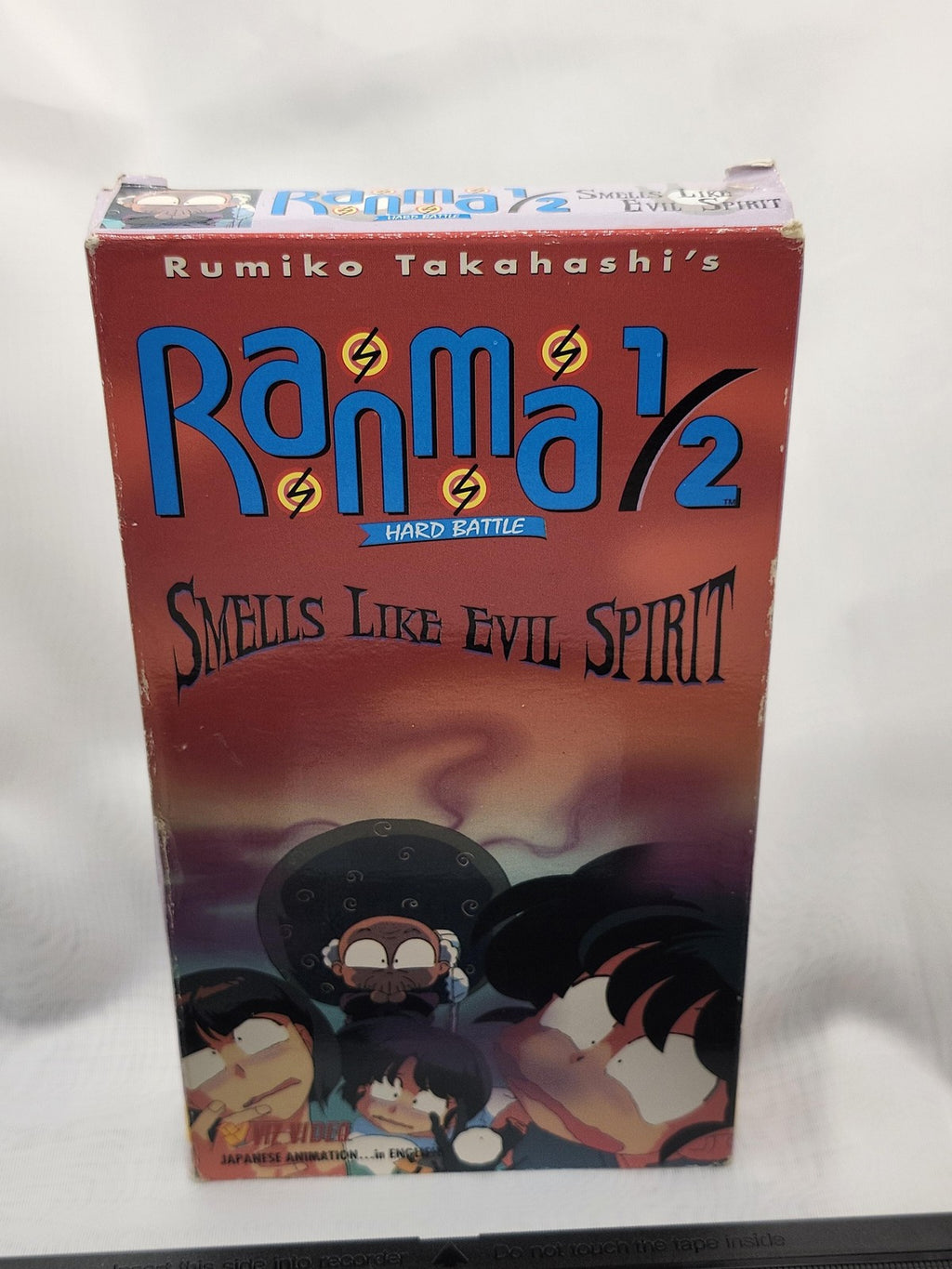Ranma 1/2 Smells Like Evil Spirit VHS Tape Viz Video English Dubbed Anime Japan