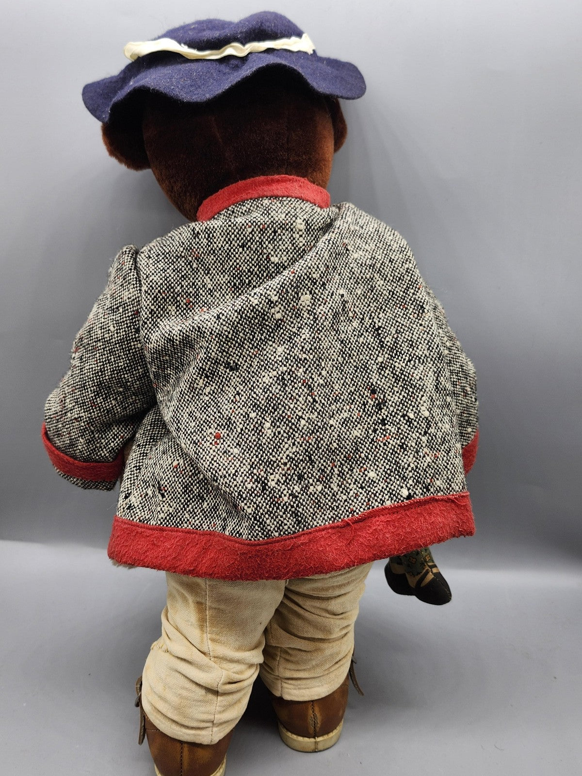 Vintage Boyds Bears Brown Teddy Bear Medium Dressed Plush Stuffed Toy Doll