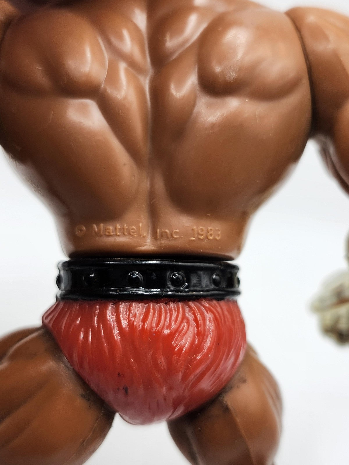 Vintage Masters Of Universe Jitsu 6in Action Figure Mattel Loose Red Trunks