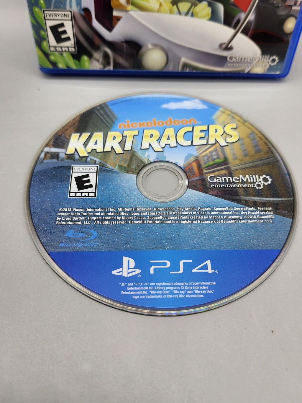 Nickelodeon Kart Racers PlayStation 4 PS4 Game E Red Mile NTSC-U/C Disc Racing