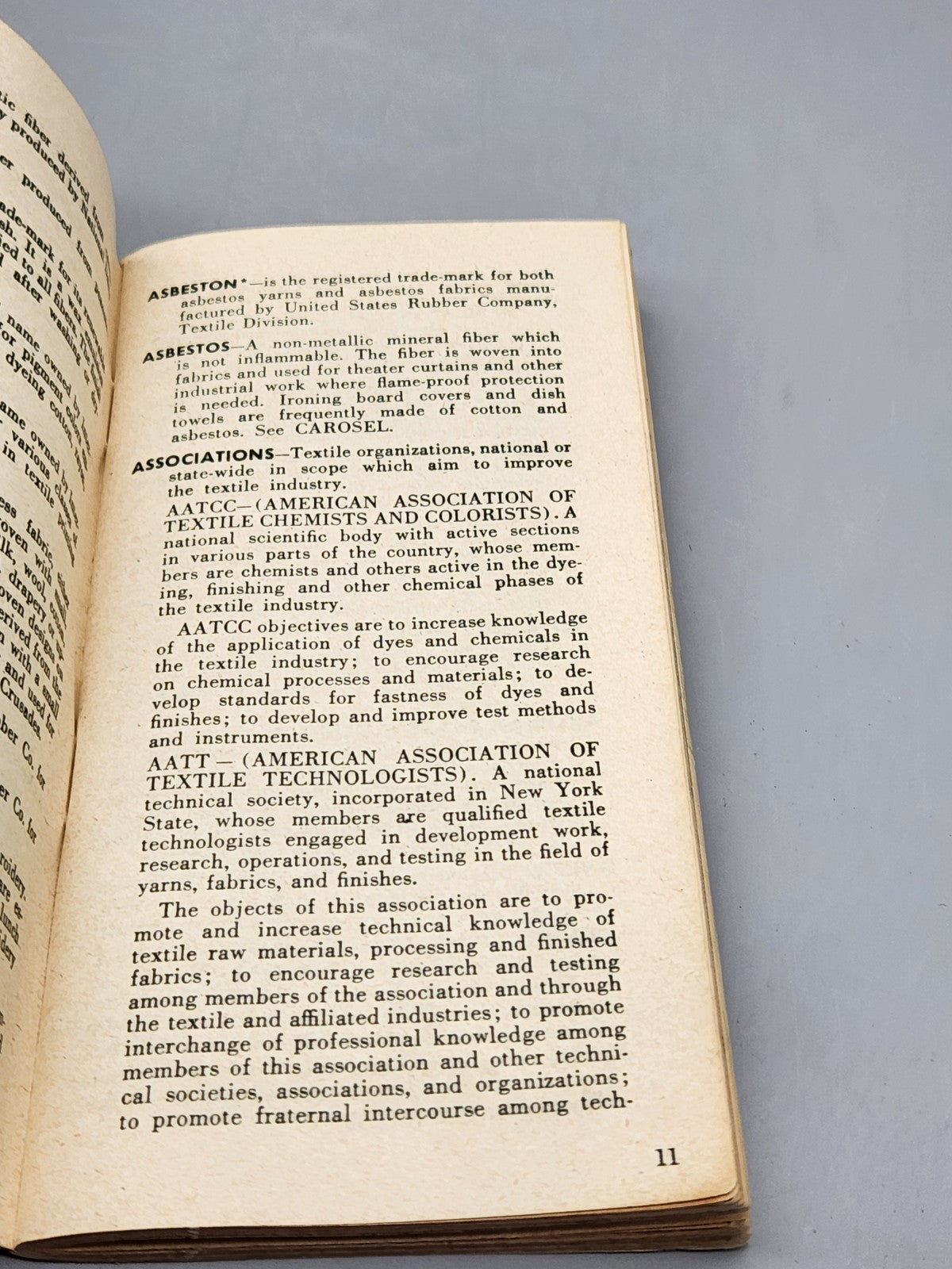 Vintage Dan River’s Dictionary Of Textile Terms 6th Edition 1951 Textile...