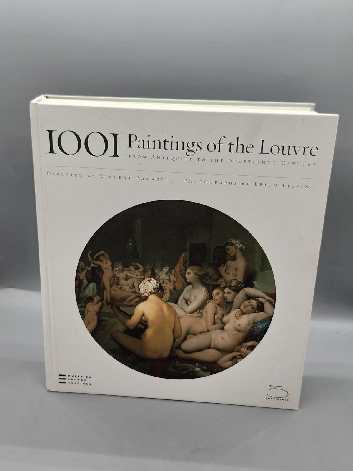 1001 Paintings Of The Louvre Pomarède Lessing 5 Continents HC White 2005 Italy