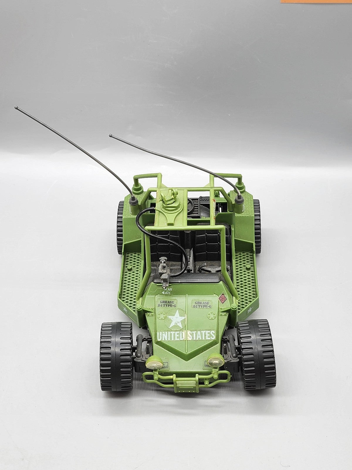 Vintage 1985 G.I. Joe A.W.E. Striker Vehicle Car Hasbro Plastic Toy Green Loose