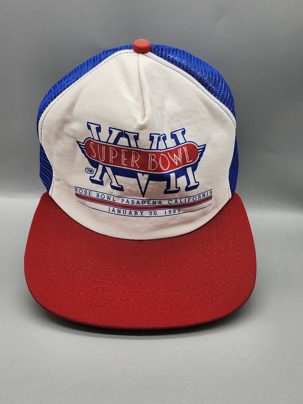 Vintage Super Bowl XVII Hat Cap Snap Back Mens One Size NFL Football New Era USA