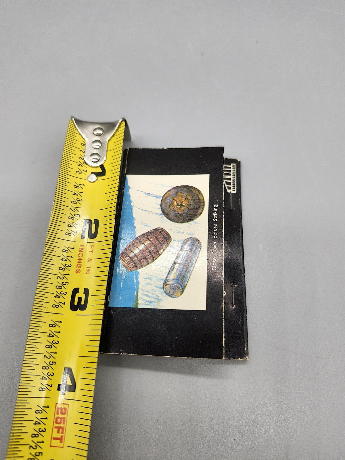 Vintage Niagara Falls Museum Matchbook Daredevil Mummy Tombs Souvenir Canada