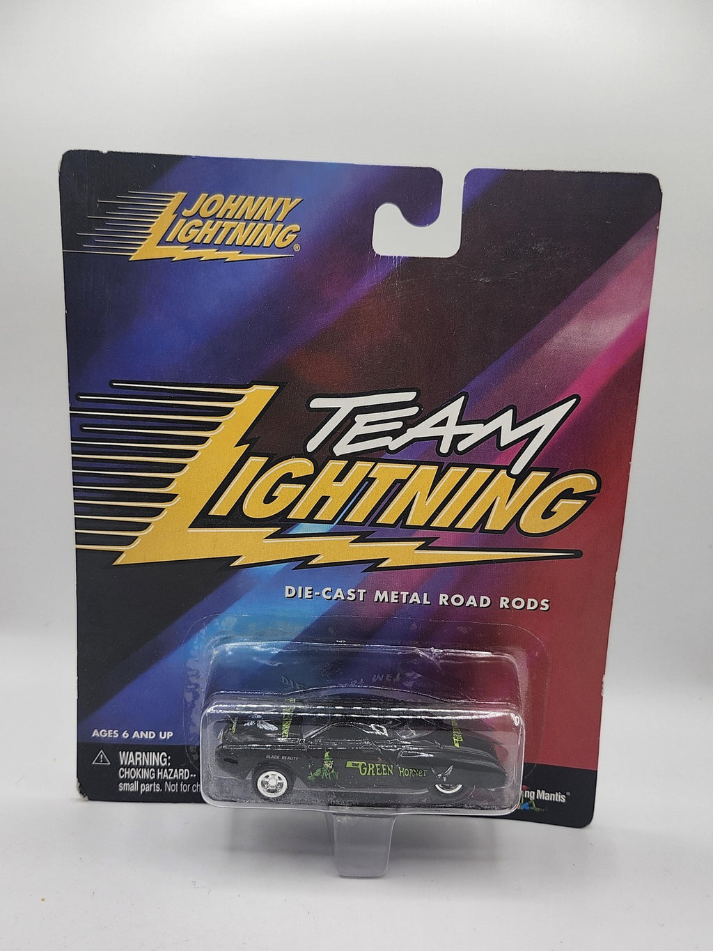 Vintage Johnny Lightning Team Lightning Green Hornet Diecast Car New Carded