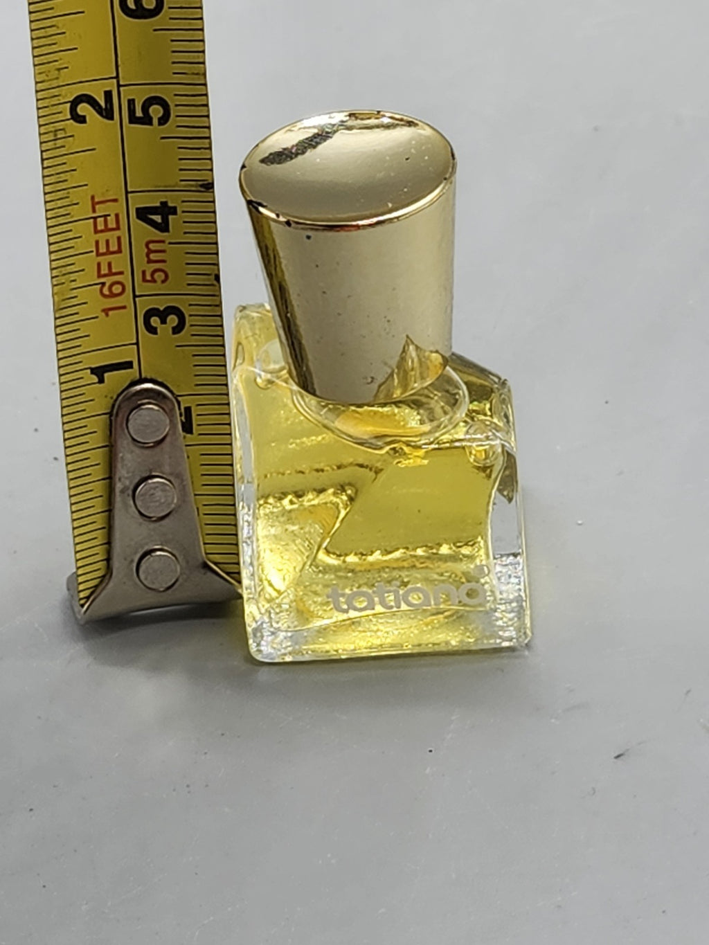 Vintage Tatiana Parfum Mini Perfume Bottle .25 Fl Oz Partial DVC Inc