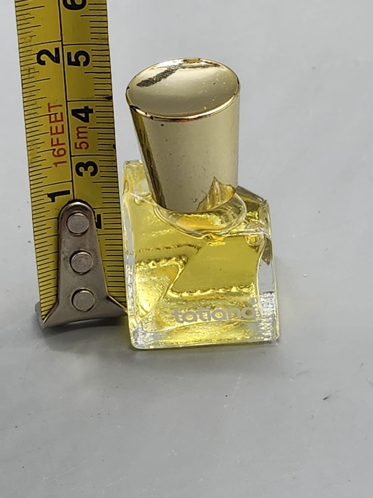 Vintage Tatiana Parfum Mini Perfume Bottle .25 Fl Oz Partial DVC Inc