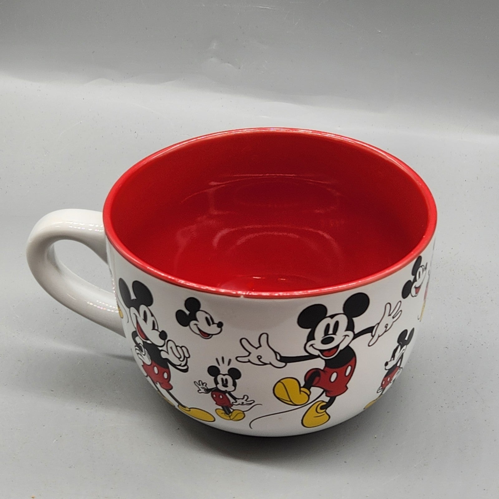 Disney Mickey Mouse Oversized Soup Mug  Big Coffee Cup Zrike