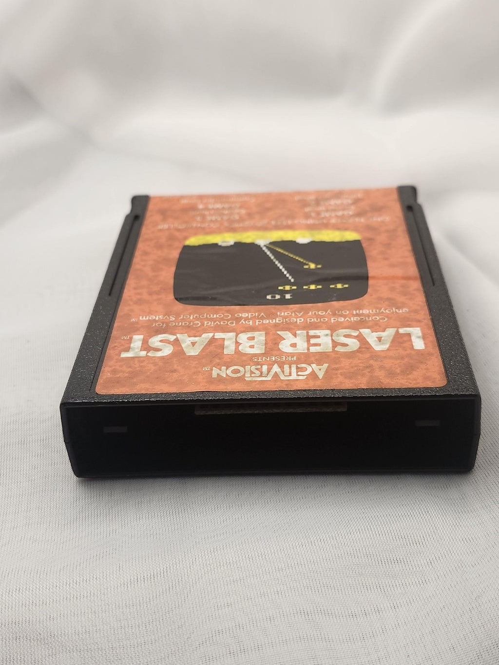 Laser Blast Atari 2600 Video Game Cartridge Activision Shooter NTSC-U/C 1981