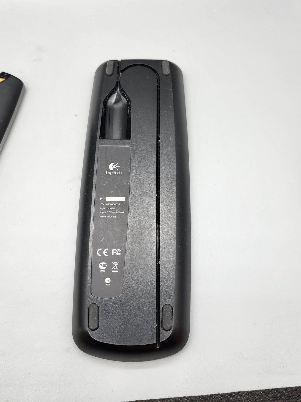 Logitech Harmony 900 Home Theater Remote Control Cradle Black As-Is Parts Repair