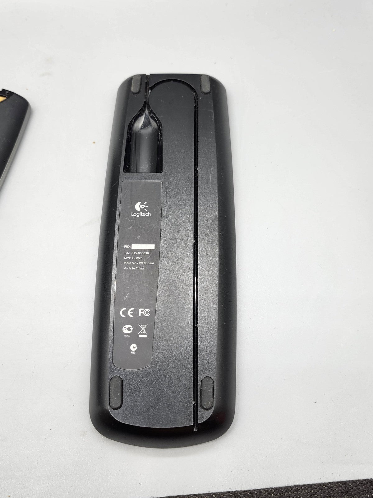 Logitech Harmony 900 Home Theater Remote Control Cradle Black As-Is Parts Repair