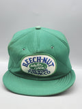 Vintage Adver-Togs Beech-Nut Hat Cap Snap Back Mens One Size Green Foam 80s
