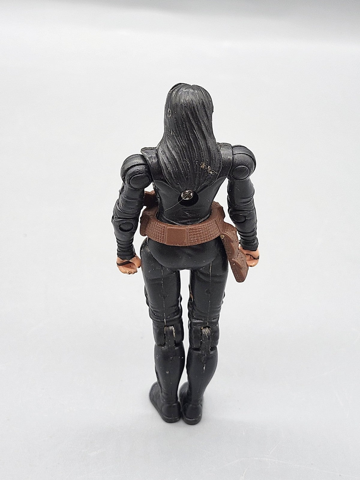 G.I. Joe Baroness Action Figure Hasbro Cobra 1:18 Black Plastic Toy Loose