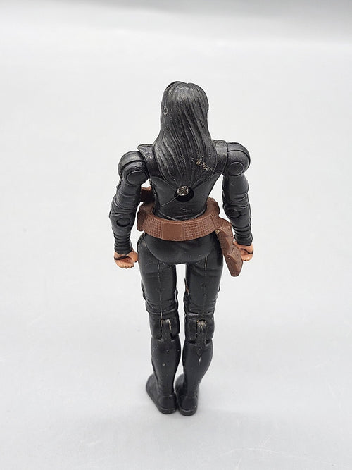 G.I. Joe Baroness Action Figure Hasbro Cobra 1:18 Black Plastic Toy Loose