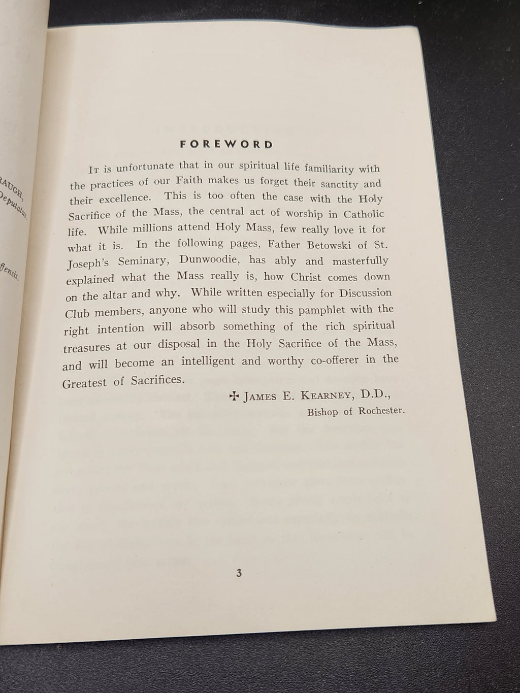 1940 Why All Should Go To Mass Rev Edward M Betowski Catholic Booklet