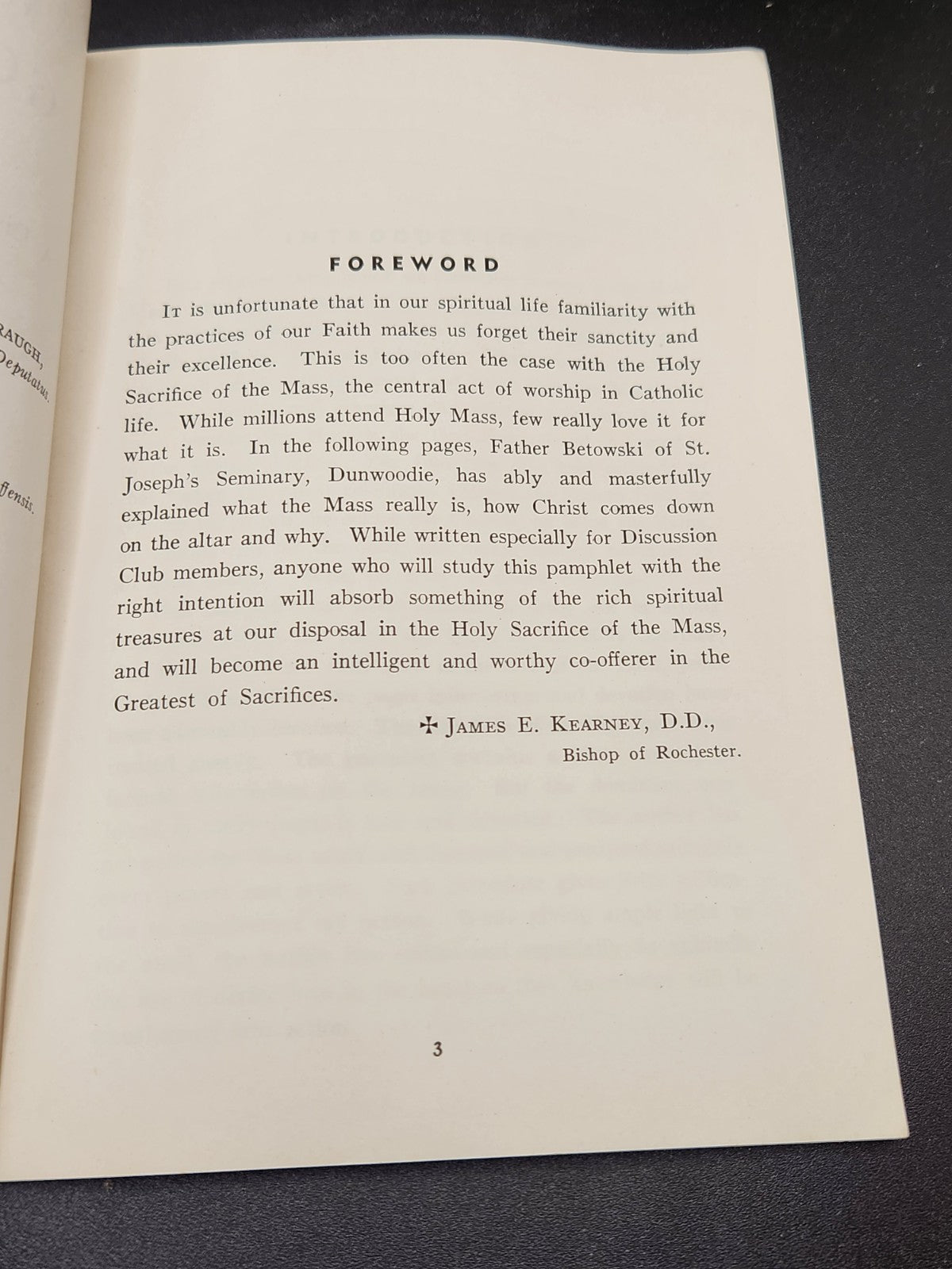 1940 Why All Should Go To Mass Rev Edward M Betowski Catholic Booklet