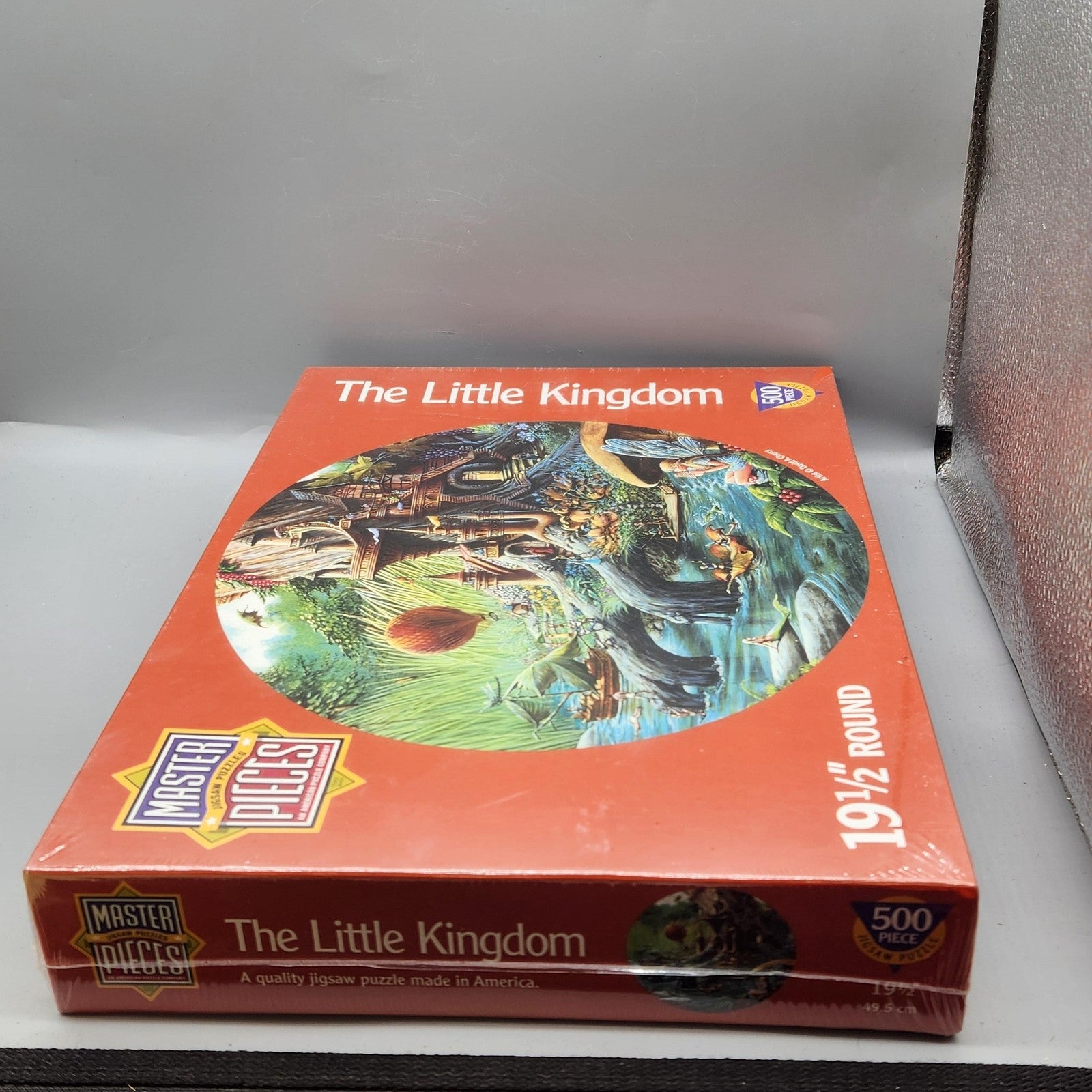 MasterPieces The Little Kingdom Jigsaw Puzzle 500pc 19.5in Round Orange New