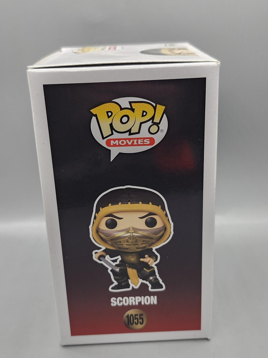 Funko Pop Movies Mortal Kombat Scorpion 1055 Vinyl Figure Yellow Collectible