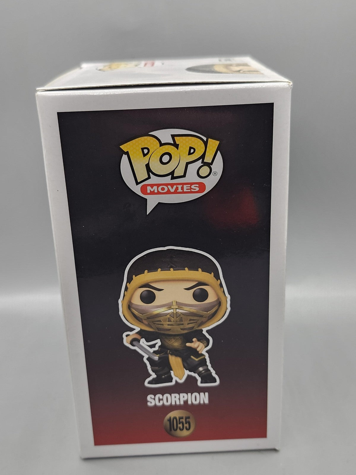 Funko Pop Movies Mortal Kombat Scorpion 1055 Vinyl Figure Yellow Collectible