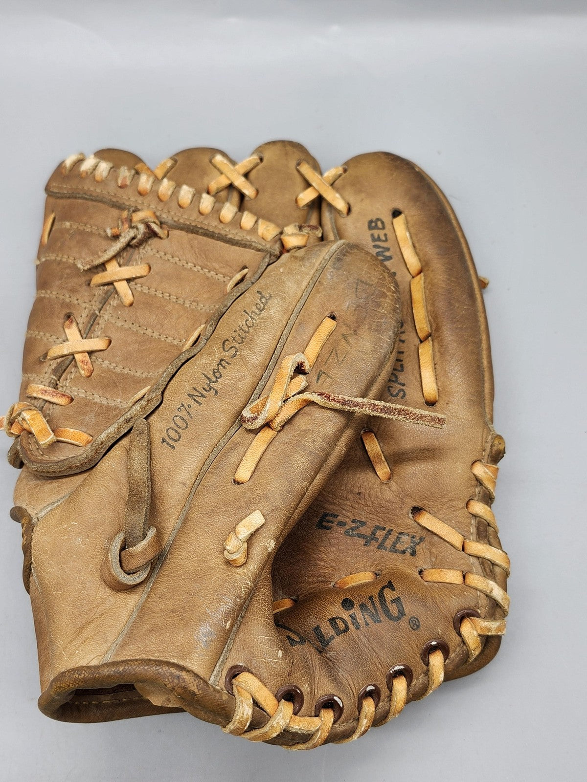 Vintage Spalding Rico Petrocelli 11 Infield Baseball Glove Brown Leather RHT