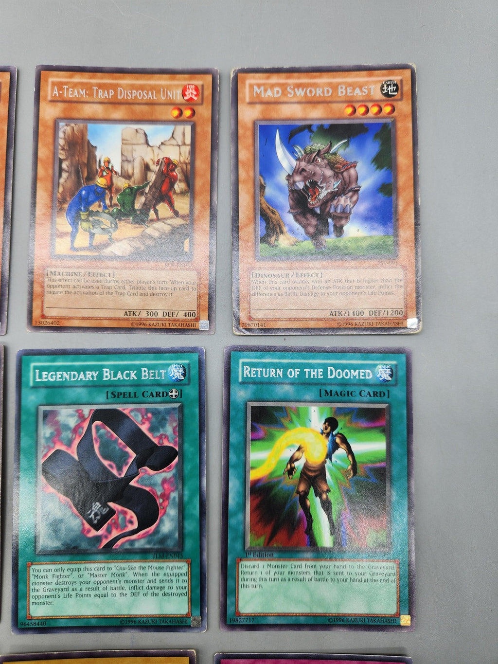 Vintage Yu-Gi-Oh! Konami Card Lot 9pc Avatar Pot Lava Battleguard Elf Set