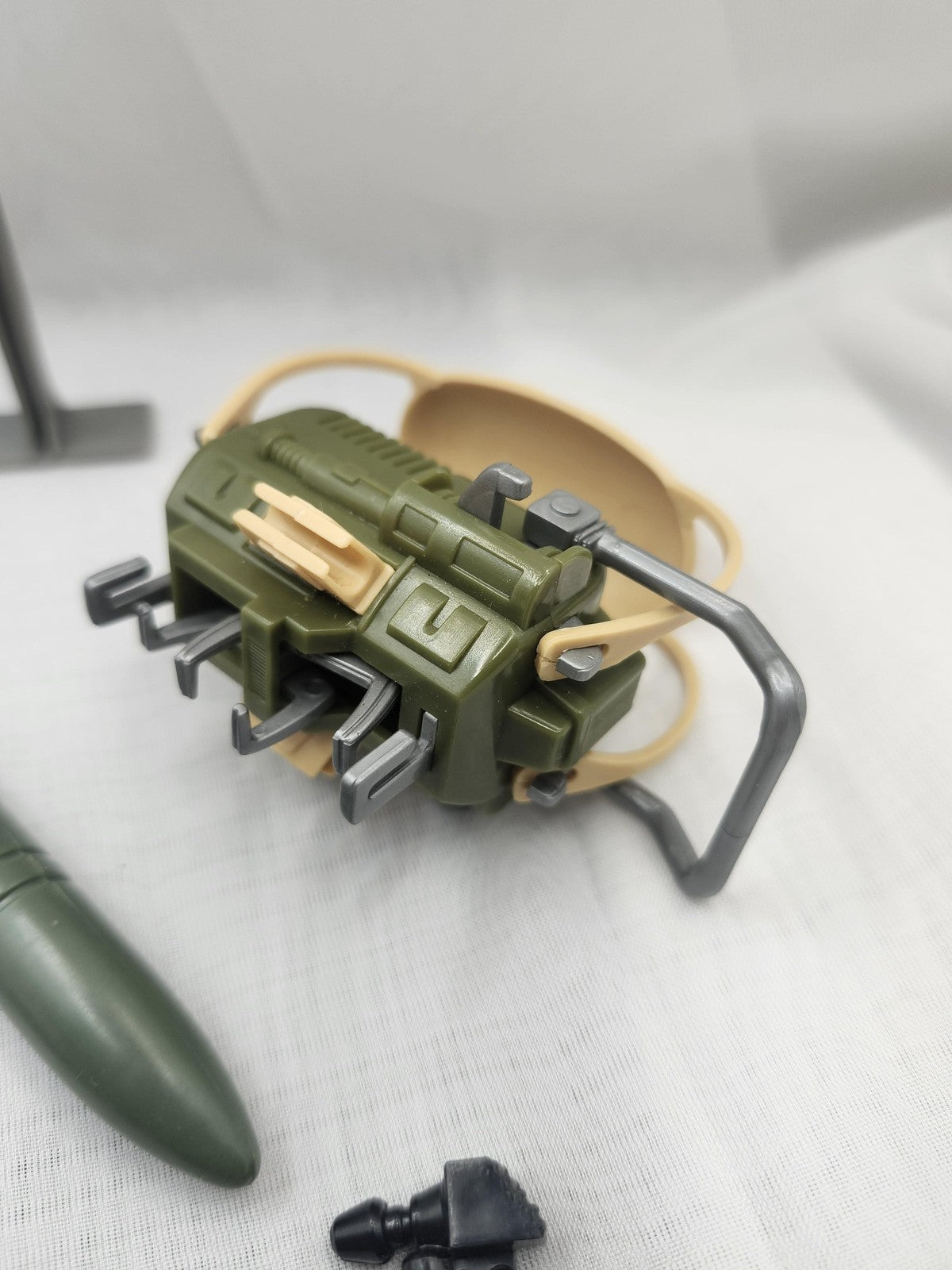 Military Ammo Depot Action Figure Accessories Mixed Lot Missiles Backpack Sign