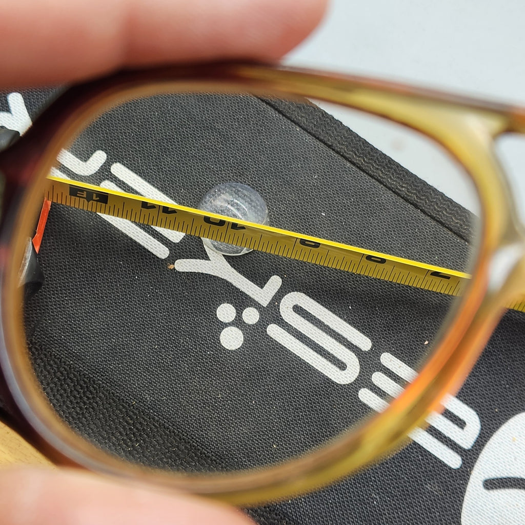 Vintage 90s Lens-Masters Eyeglass Frames – USA Made Amber Fade Retro
