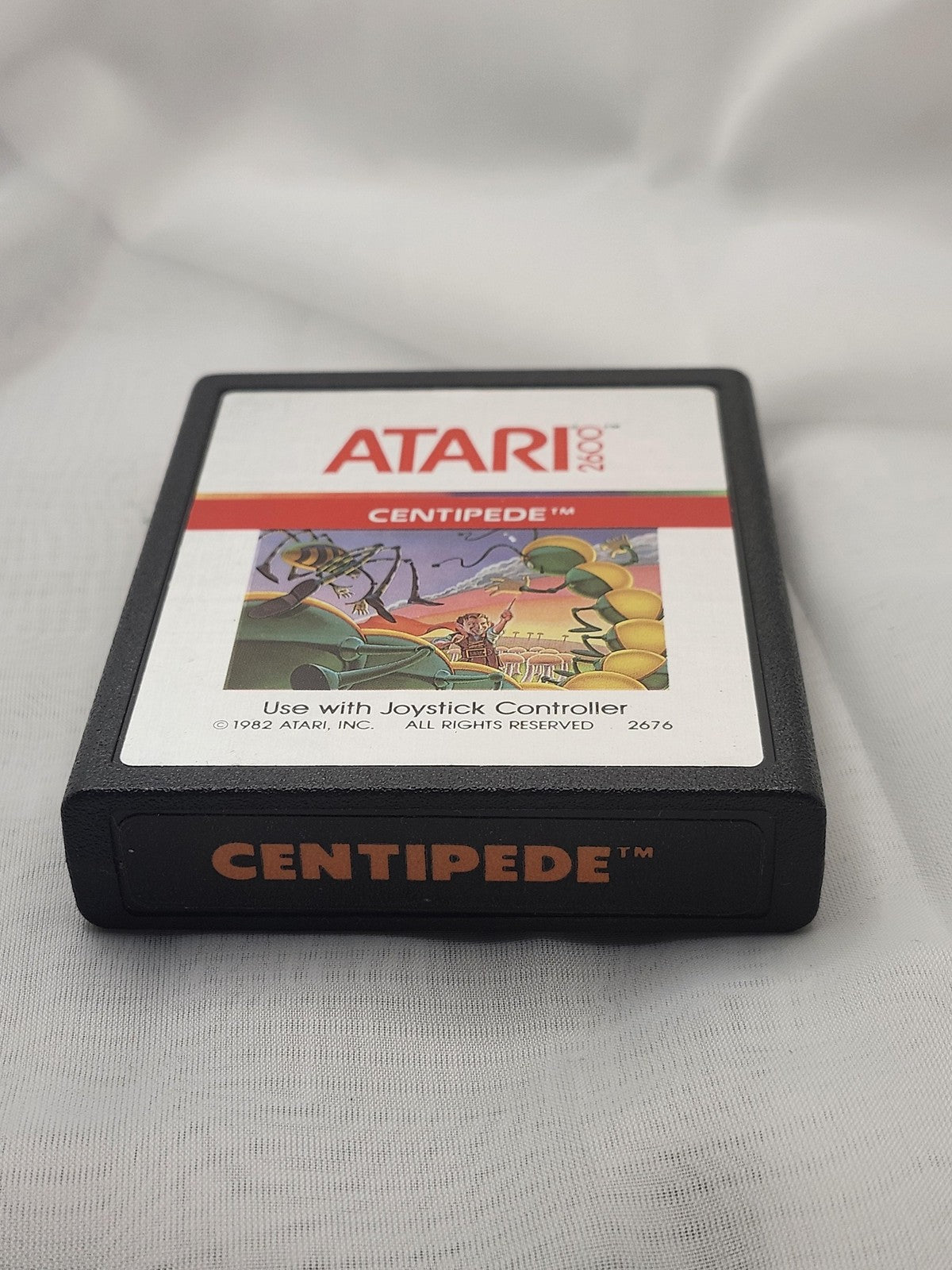 Centipede & Yars' Revenge Atari 2600 Game Carts Atari Arcade NTSC-U/C 1981 1982