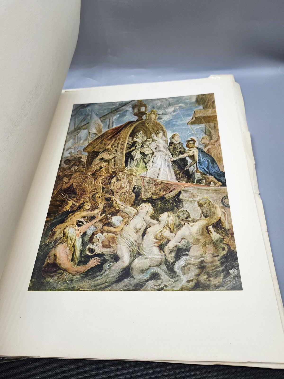 Vintage Rubens 16 Full Color Prints Julius S. Held Cream PB Art Book USA 1954