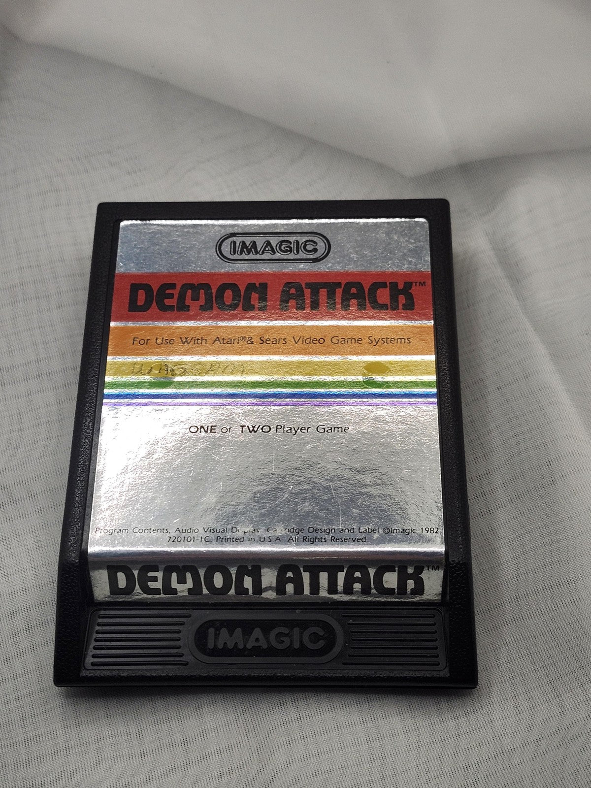 Demon Attack Atari 2600 Game Cartridge Imagic Shooter Arcade NTSC-U/C 1982
