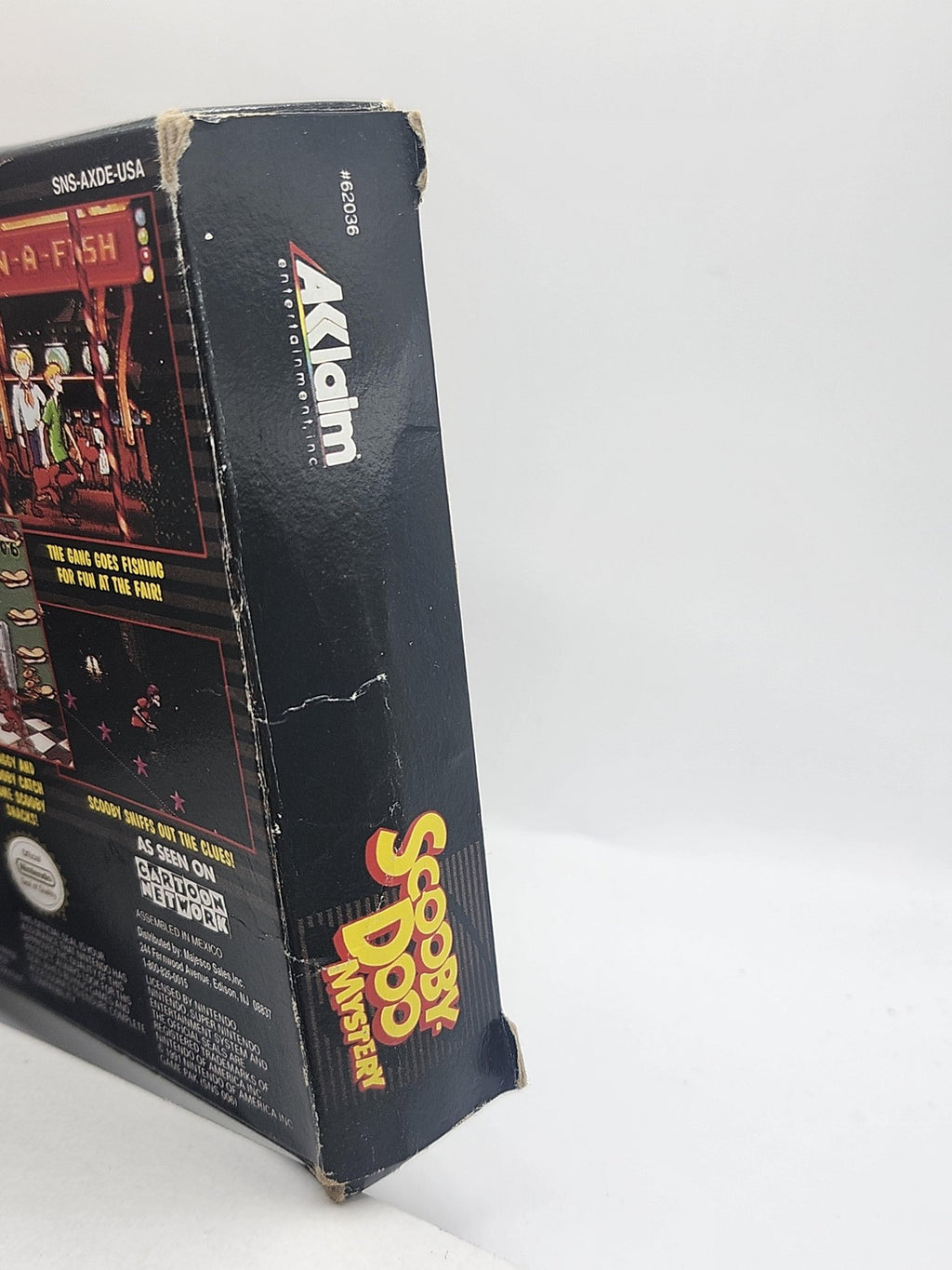 Scooby-Doo Mystery Super Nintendo SNES Game E Asylum Acclaim NTSC-U/C 1995