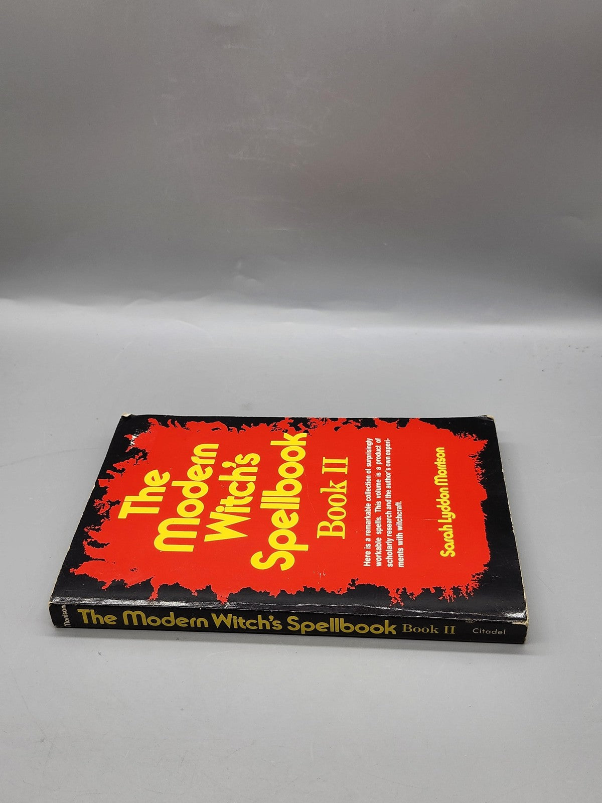 Vintage Modern Witch's Spellbook Book II Sarah Lyddon Morrison PB Citadel 1986