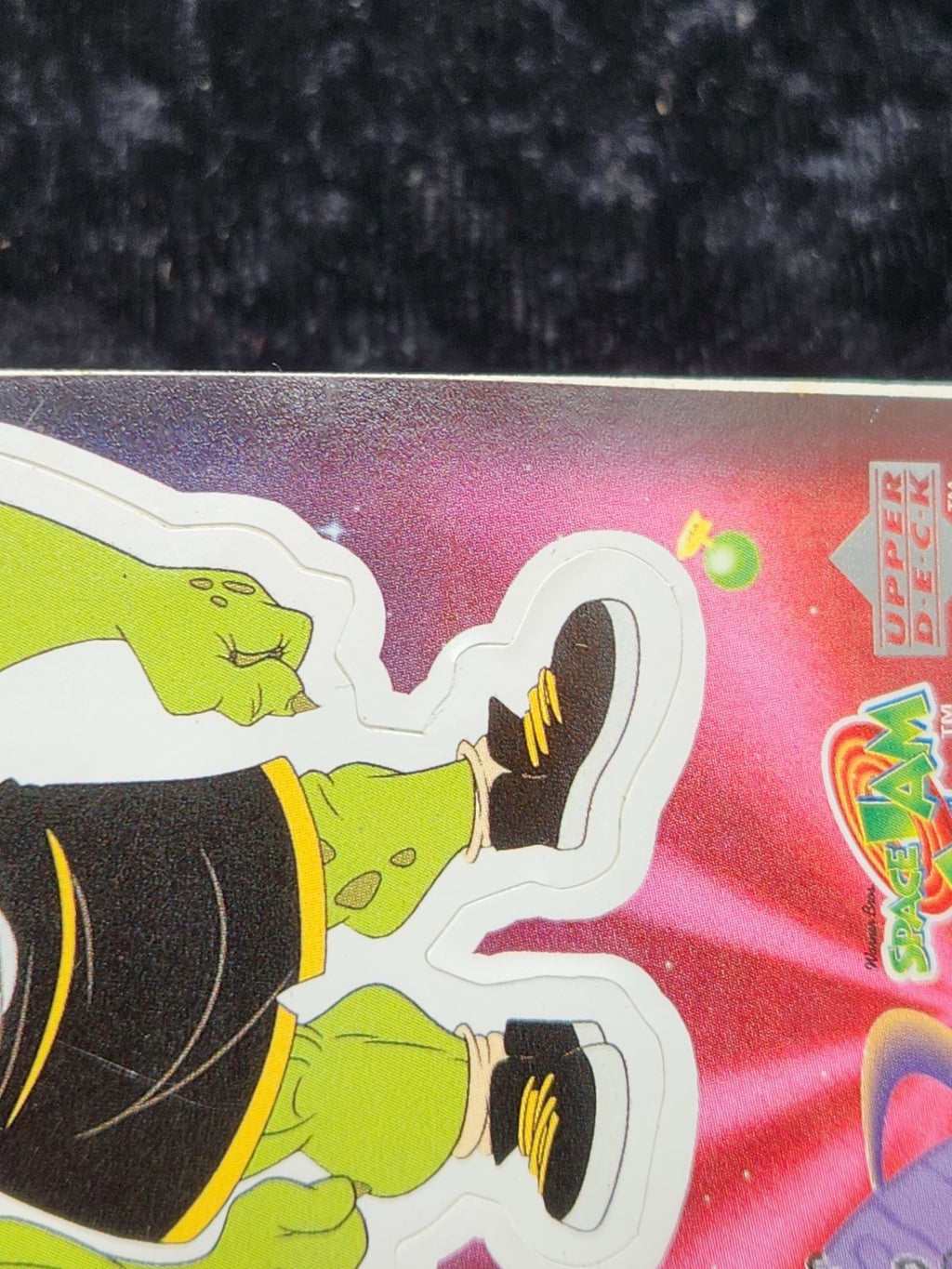 1997 Upper Deck Space Jam Cosmic Showdown CS24 Blanko Sticker Card Monstars