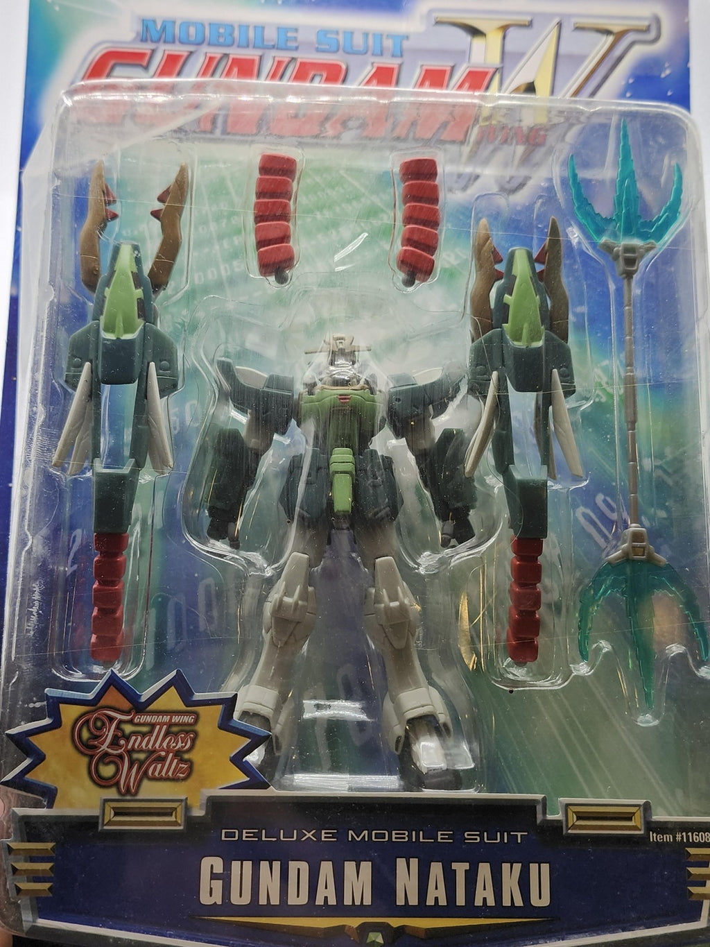 Vintage Bandai Gundam Wing Endless Waltz Gundam Nataku Deluxe Action Figure