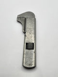 Vintage Metal Steel Scraper Tool Silver Retractable Blade Pat Pendg Handheld