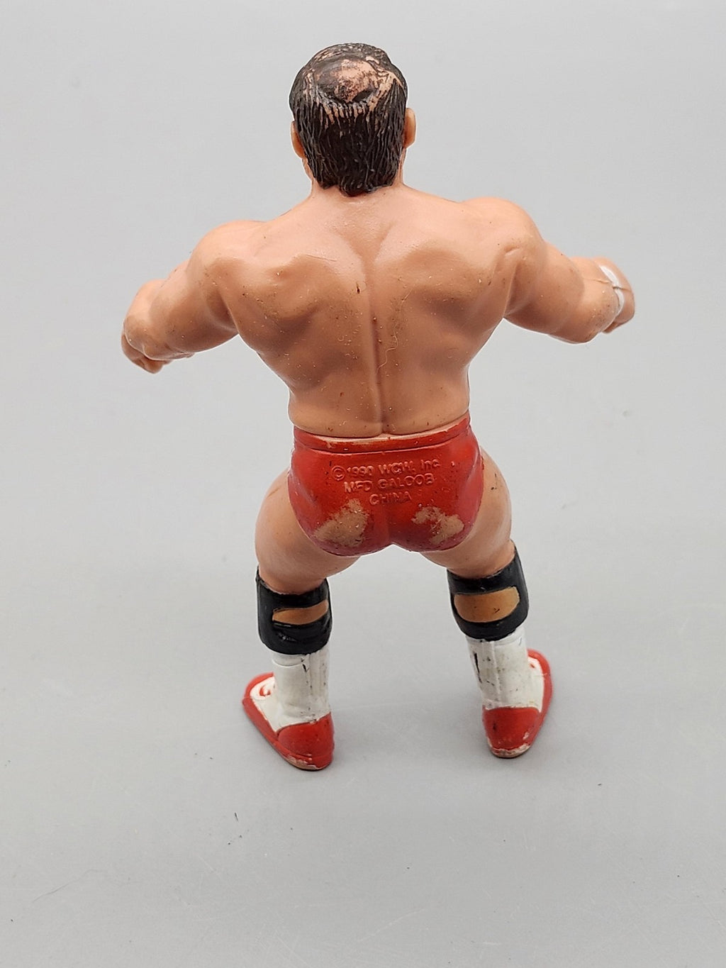 Vintage 1990 WCW Arn Anderson Action Figure Galoob Wrestler Toy Loose Red White