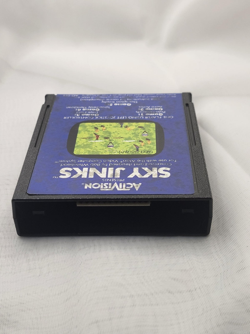 Sky Jinks Atari Video Computer System Game Cart Activision 1982 Racing AG-019