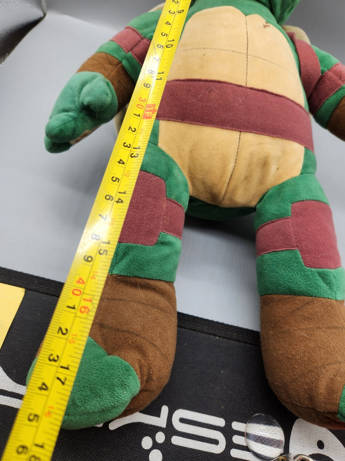 Vintage Build-A-Bear Teenage Mutant Ninja Turtles Raphael Plush TMNT 16” Stuffed