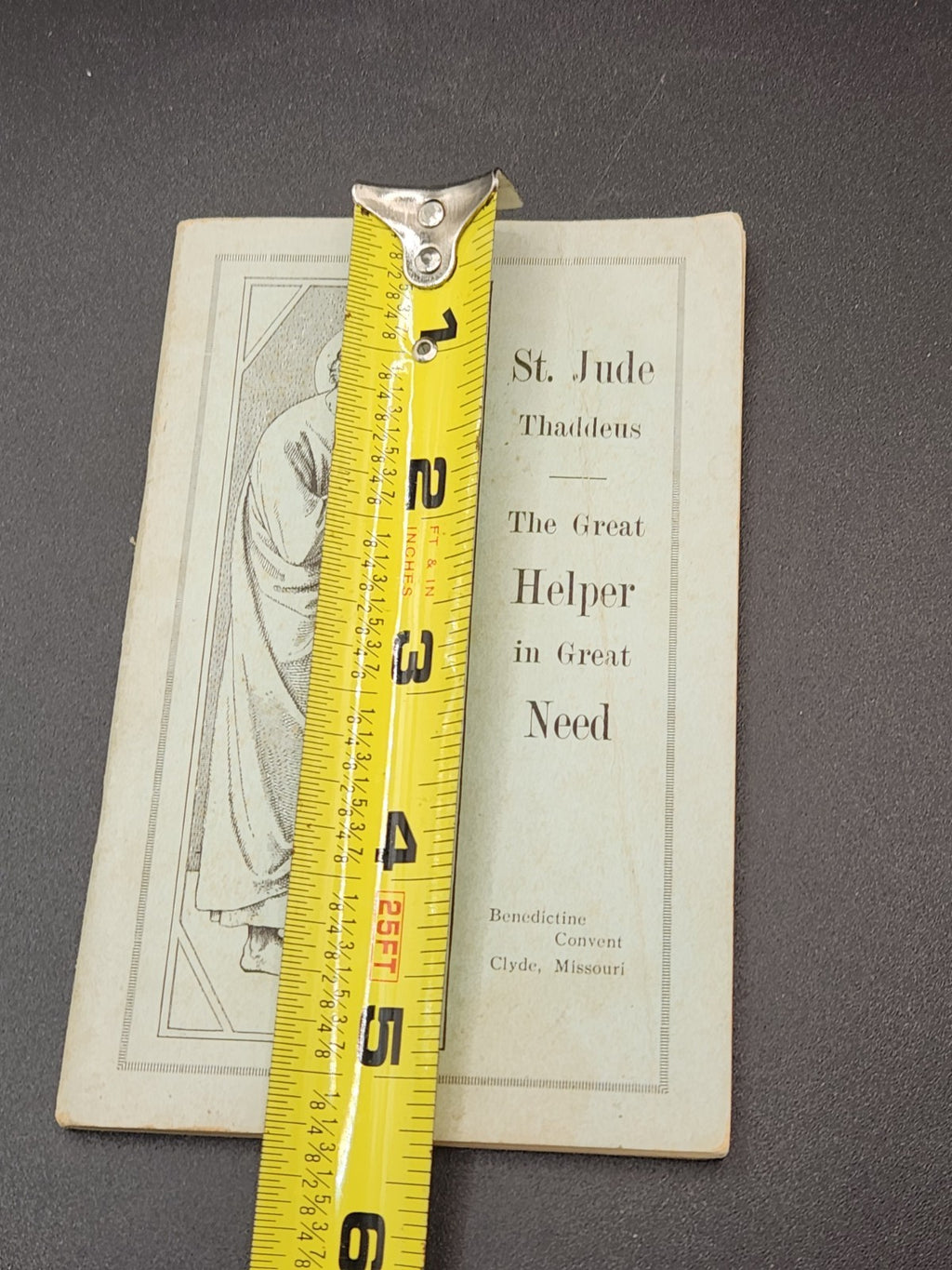 Vintage St Jude Thaddeus Helper In Great Need Catholic Prayer Pamphlet Saint...