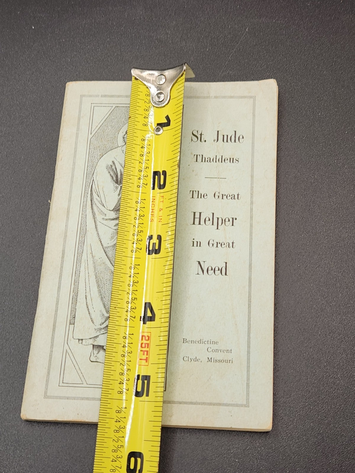 Vintage St Jude Thaddeus Helper In Great Need Catholic Prayer Pamphlet Saint...