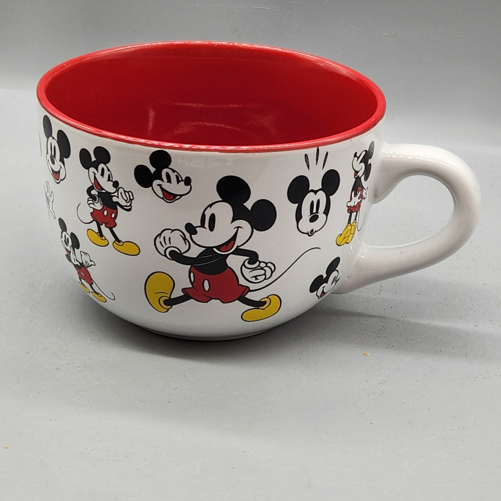 Disney Mickey Mouse Oversized Soup Mug  Big Coffee Cup Zrike
