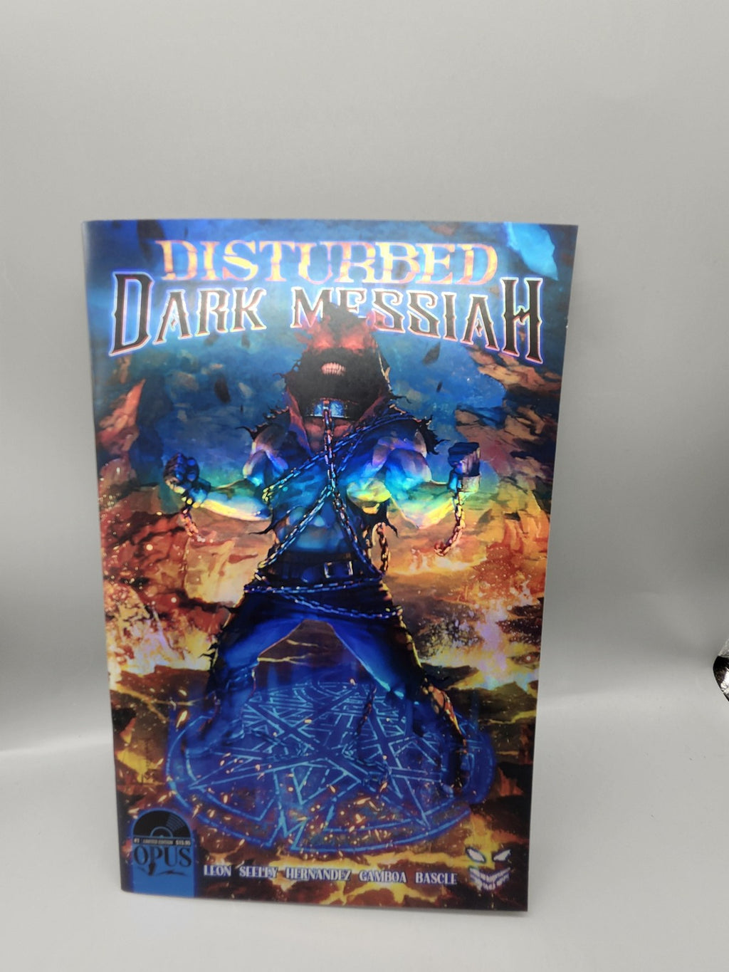 OPUS Disturbed Dark Messiah Comic Book Lot 3 Limited Edition Horror Issues Set