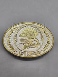 North American Hunting Club Life Member Belt Buckle Mens Gold Western Oval Eagle